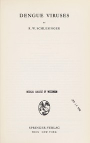 Dengue viruses