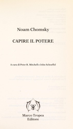 Capire il potere