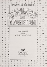 Electricity and magnetism