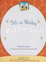 It's a baby baboon!
