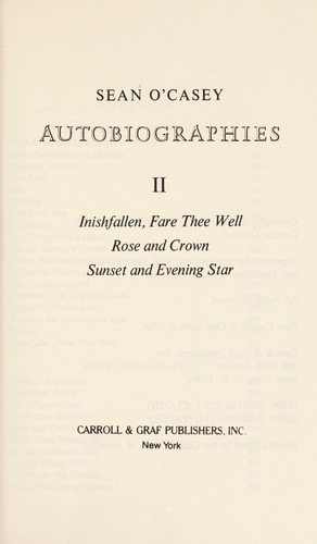 Autobiographies