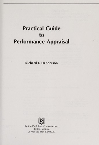 Practical guide to performance appraisal