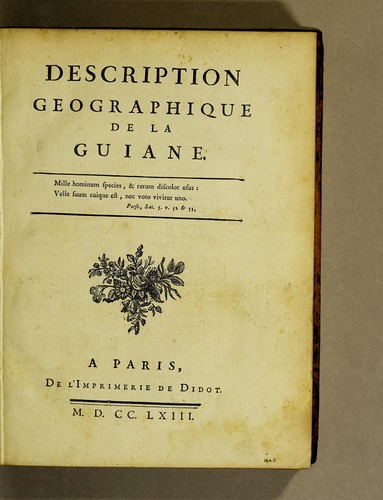 Déscription géographique de la Guiane