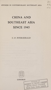 China and Southeast Asia since 1945