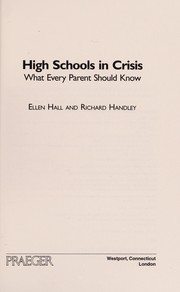High schools in crisis