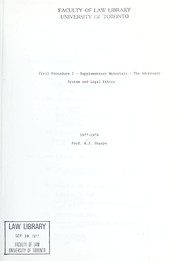 Civil procedure I