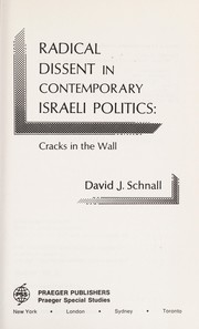 Radical dissent in contemporary Israeli politics