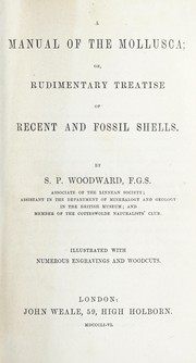 A manual of the mollusca