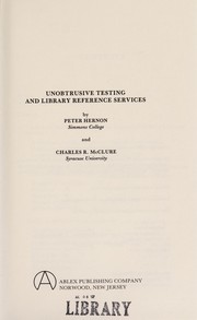 Unobtrusive testing and library reference services