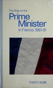 The role of the prime minister in France, 1981-91