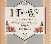 I thee wed