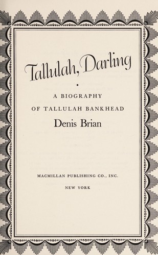 Tallulah, darling