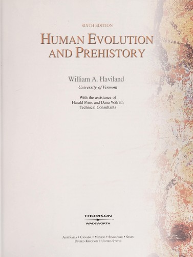 Human evolution and prehistory