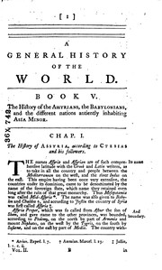A general history of the world