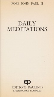 Daily meditations