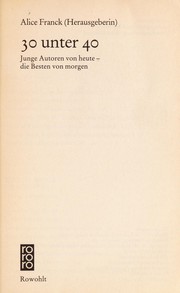 30 unter 40