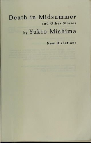 Death in midsummer, and other stories