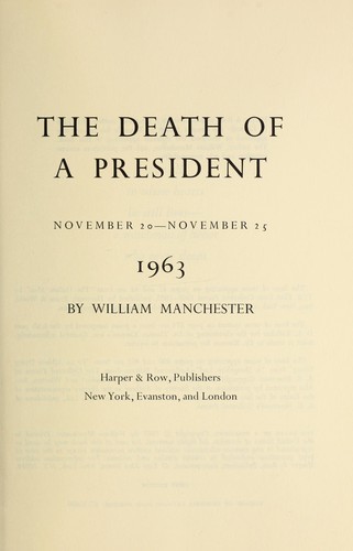 The death of a president