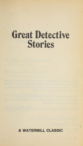 Great detective stories