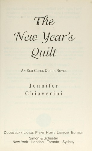 The New Year's quilt