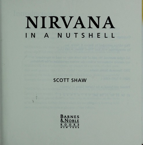 Nirvana in a nutshell