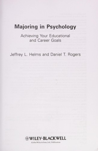 Majoring in psychology