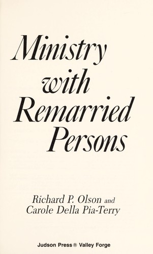 Ministry with remarried persons