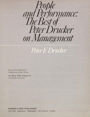 People and performance