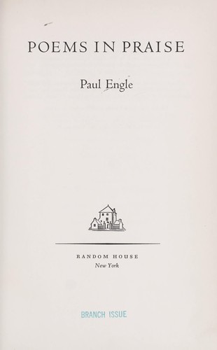 Poems in praise