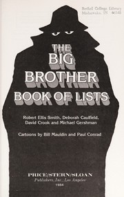 The Big Brother Book of Lists