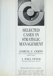 Selected cases in strategic management
