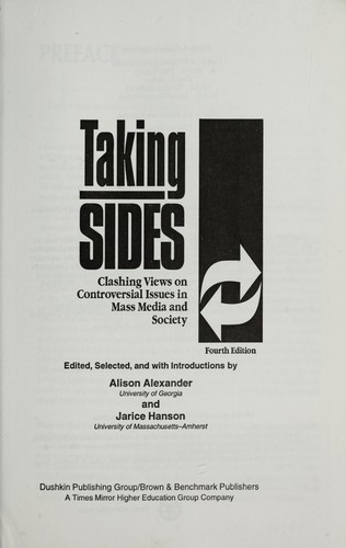 Taking sides