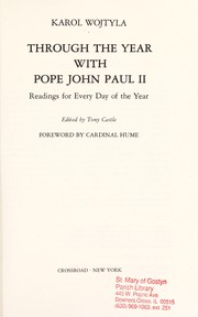 Through the year with Pope John Paul II