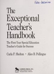 The exceptional teacher's handbook