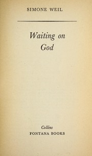 Waiting on God