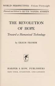 The revoluton of hope