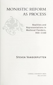 Monastic reform as process