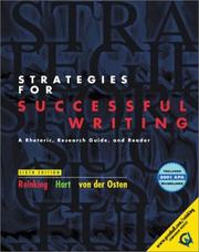 Strategies for successful writing