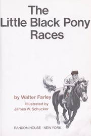 The little black pony races