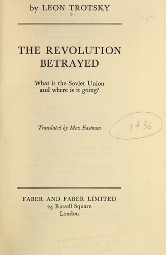 The revolution betrayed