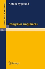 Intégrales singulières
