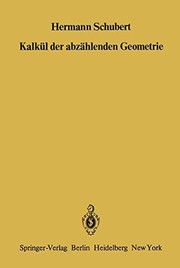 Kalkül der abzählenden Geometrie