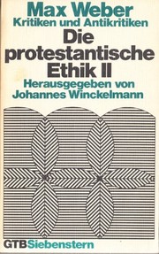 Die protestantische Ethik
