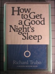 How to get a good night's sleep