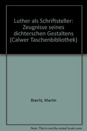 Luther als Schriftsteller