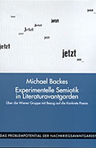 Experimentelle Semiotik in Literaturavantgarden