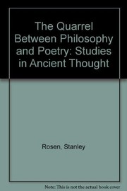 The quarrel between philosophy and poetry