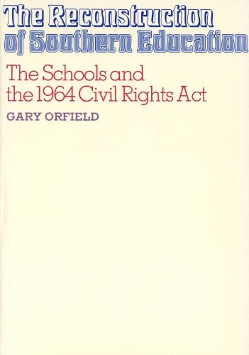 The reconstruction of southern education