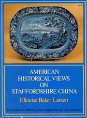 American historical views on Staffordshire china
