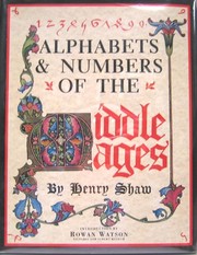 Alphabets, numerals, and devices of the Middle Ages